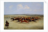 The Cambridgeshire Stakes, 1853 by Samuel Henry Alken