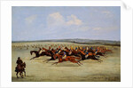 The Cambridgeshire Stakes, 1853 by Samuel Henry Alken