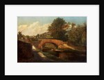 Canal Bridge, Brimscombe, Gloucestershire by Désiré Delaplace-Gérardin