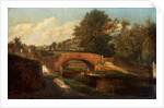 Canal Bridge, Brimscombe, Gloucestershire by Désiré Delaplace-Gérardin