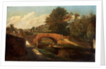 Canal Bridge, Brimscombe, Gloucestershire by Désiré Delaplace-Gérardin