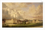Ebley Cloth Mills, Stroud, Gloucestershire by Alfred Newland Smith