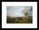 Kearsey's Windmill, Minchinhampton Common, Gloucestershire by Augustus Turner