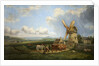 Kearsey's Windmill, Minchinhampton Common, Gloucestershire by Augustus Turner