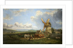 Kearsey's Windmill, Minchinhampton Common, Gloucestershire by Augustus Turner