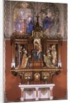 Side-altar of Our Lady with statues of Bohemian Patron Saints, 1922 by Štěpán Zálešák