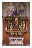 Side-altar of Our Lady with statues of Bohemian Patron Saints, 1922 by Štěpán Zálešák