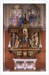 Side-altar of Our Lady with statues of Bohemian Patron Saints, 1922 by Štěpán Zálešák