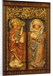 St. Adalbert and St. Ludmila, Patron Saints of Bohemia, 1920s by Czech School