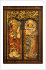 St. Adalbert and St. Ludmila, Patron Saints of Bohemia, 1920s by Czech School