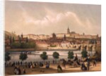 View of the Little Quarter and Prague Castle Hradcany, c.1845 by Francois Joseph Sandmann