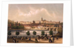 View of the Little Quarter and Prague Castle Hradcany, c.1845 by Francois Joseph Sandmann