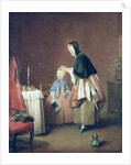 The Morning Toilet by Jean-Baptiste Simeon Chardin