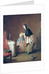 The Morning Toilet by Jean-Baptiste Simeon Chardin