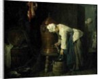 Woman Drawing Water from an Urn, 1733 by Jean-Baptiste Simeon Chardin