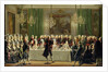 New Year's Eve at Stockholm Palace, 1779 by Pehr Hillestrom