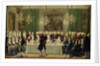 New Year's Eve at Stockholm Palace, 1779 by Pehr Hillestrom