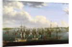 The Battle at Fredrikshamn, 15 May 1790 by Johan Tietrich Schoultz