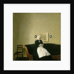 Interior with the Artist's Mother, 1889 by Vilhelm Hammershoi