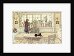 Flowers on the Windowsill by Carl Larsson