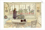 Flowers on the Windowsill by Carl Larsson