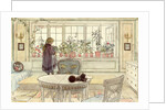 Flowers on the Windowsill by Carl Larsson