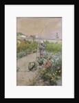 In the Kitchen Garden, 1883 by Carl Larsson