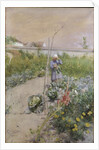 In the Kitchen Garden, 1883 by Carl Larsson