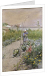 In the Kitchen Garden, 1883 by Carl Larsson