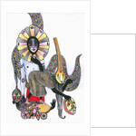 Dance of the Masks, 2012 by Zanara/ Sabina Nedelcheva-Williams