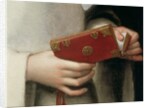 Portrait of the Artist's Sister in the Garb of a Nun, detail of her prayer book by Sofonisba Anguissola