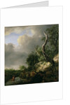 The Dunes near Haarlem by Jacob Isaaksz. or Isaacksz. van Ruisdael