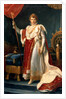 Napoleon Bonaparte in his coronation rob, c.1804 by Francois Pascal Simon Baron Gerard