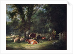 A Shady Corner by William Snr. Shayer