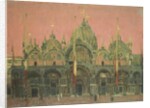 A Red Sky at Night, San Marco by Walter Richard Sickert