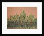 A Red Sky at Night, San Marco by Walter Richard Sickert