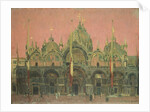 A Red Sky at Night, San Marco by Walter Richard Sickert