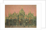 A Red Sky at Night, San Marco by Walter Richard Sickert