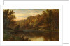 Swanbourne Lake Autumn, Arundel Park Sunset, 1883 by Alfred Augustus Glendening