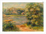 The Boat on the Lake, 1901 by Pierre Auguste Renoir