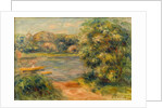 The Boat on the Lake, 1901 by Pierre Auguste Renoir