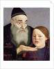 The Rabbi and his Grandchild, 1913 by Mark Gertler