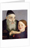 The Rabbi and his Grandchild, 1913 by Mark Gertler