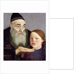 The Rabbi and his Grandchild, 1913 by Mark Gertler