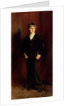 The late Major E.C. Harrison as a boy by John Singer Sargent