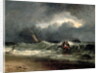 Fishermen upon a lee-shore in squally weather by Joseph Mallord William Turner