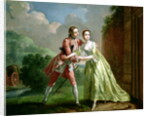 Robert Lovelace preparing to abduct Clarissa Harlowe by Francis Hayman