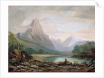 A Welsh Valley, 1819 by John Varley
