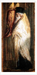 Aaron with the Scroll of the Law, 1875 by Simeon Solomon