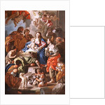 The Adoration of the Shepherds by Francesco de Mura